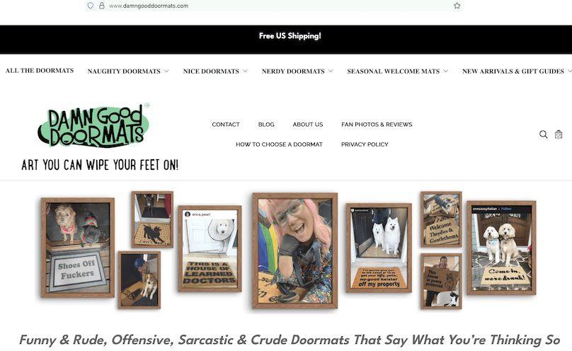 Damn Good Doormats