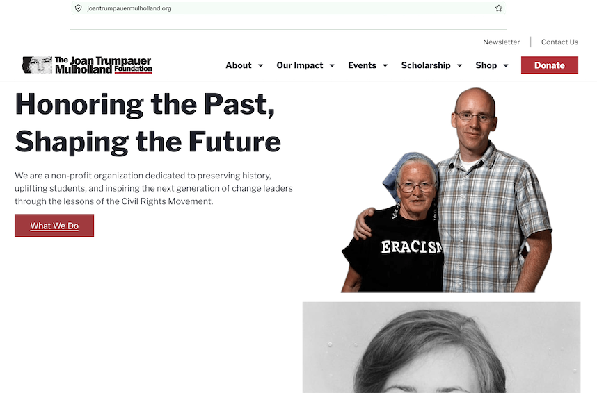 The Joan Trumpauer Mulholland Foundation