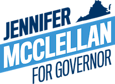 Jennifer McClellan Richmond, VA progressive legislator. 2021 Virginia candidate for Governor. Passed landmark laws to invest in education, health care access and protect reproductive rights, and made VA 1st Southern state to pass a state-level Voting Rights Act.